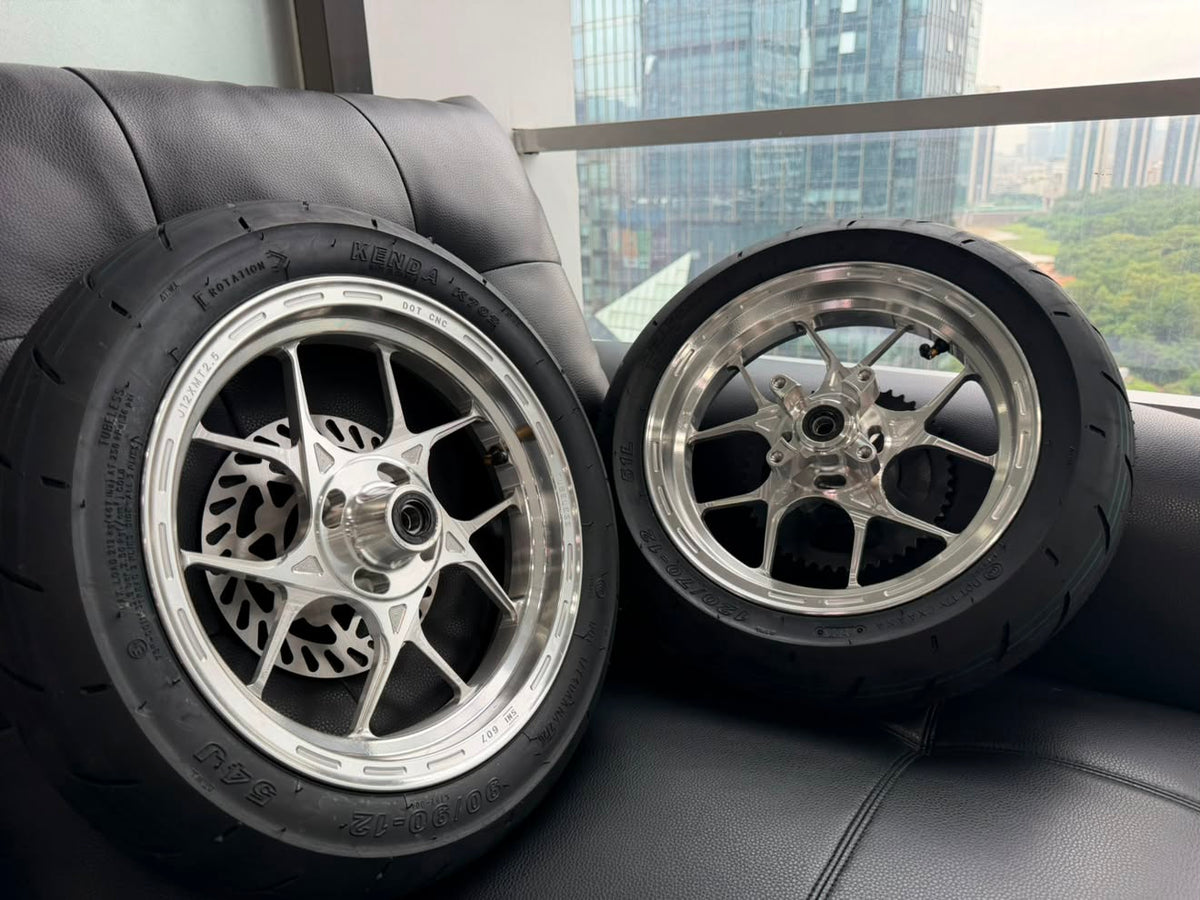 Tuttio Yozma 12"/14" Chrome Super Motos (pre order)