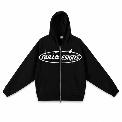 NULL Designs Vol. 02 heavyweight fleece zip up hoodie