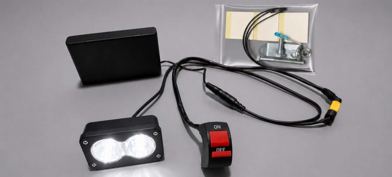 Battery Power Baja Lights With Switches