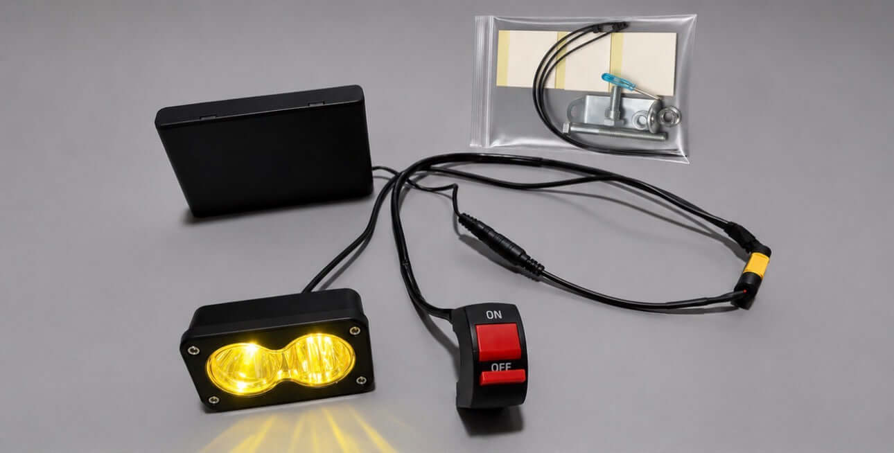 Battery Power Baja Lights With Switches