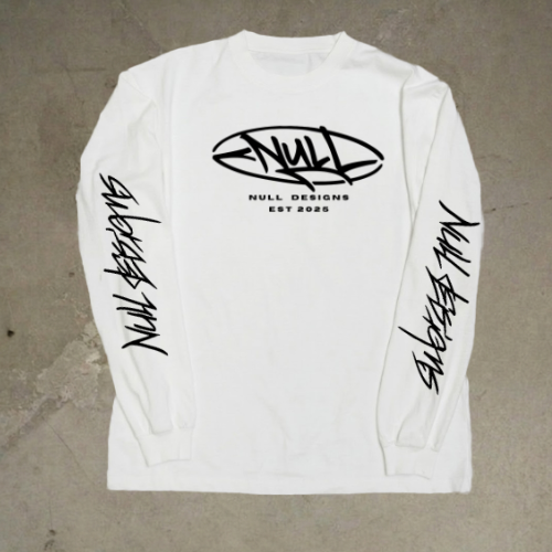 Null Designs winter white long sleeve
