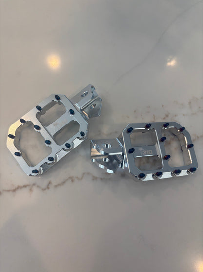 Ultra Wide E-Moto Pegs (with titanium pins) Ships same or next day