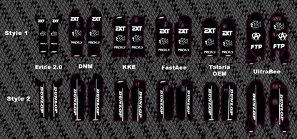 Fork Guard Decals (Talaria OEM, UltraBee, KKE, DNM, FastAce, Eride 2.0)