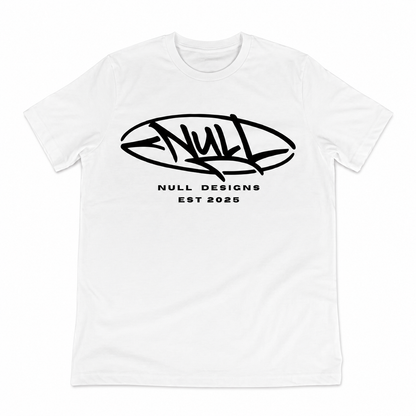 NULL Designs Vol. 01 graphic tee, 220 GSM heavyweight cotton